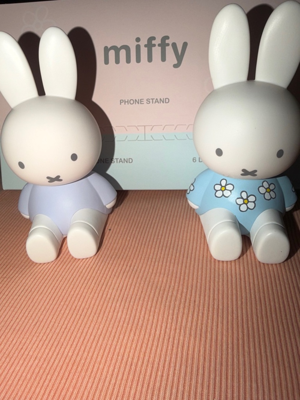 Miffy-themed phone stand, which is part of a blind box series that includes 6
